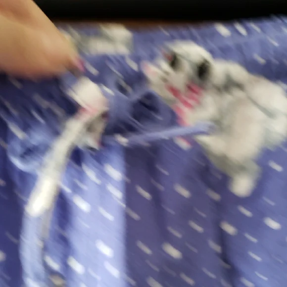 Character Women's Purple Pajama Set with Fun Polar Bear Print - Picture 9 of 10